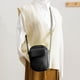 thumbnail image 4 of Bolso vertical de PU para teléfono móvil, moderno, sencillo, mini, diagonal, pequeño, de cuero suave, 4 of 5