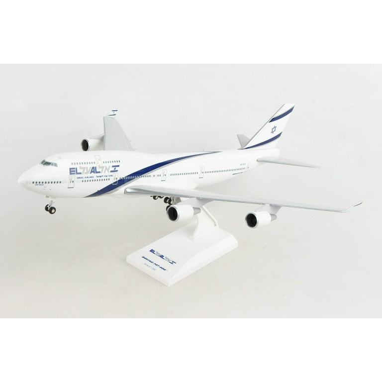 SKYMARKS EL AL 747-400 1/200 W/GEAR (**) - Walmart.com