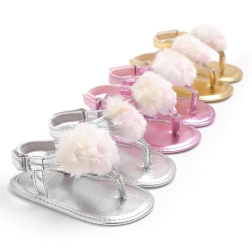 Sandales Souples à Bout Ouvert pour Tout-Petites Filles, Chaussures de Fête de Mariage pour Enfants