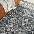 thumbnail image 6 of Nourison American Manor 7'10" x 9'10" Blue Ivory Vintage Indoor Rug, 6 of 8