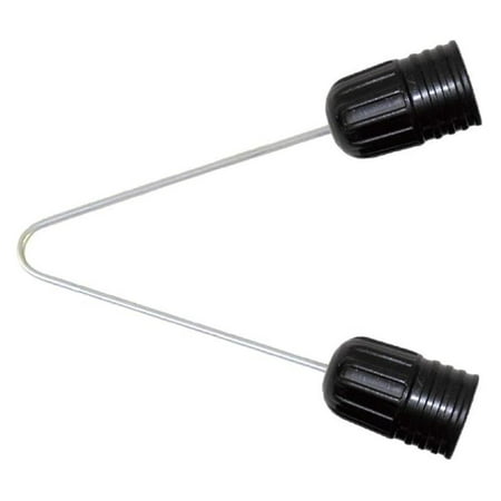 Stainless Steel Spring Wishbone - 16mm Threaded Bands Notched Shafts - Durable Lightweight Replacement - Archery Bow Accessories