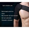 thumbnail image 3 of Shoulder Support,Removable Regulation Shoulder Strap,Barbell Weightlifting Squat Protect Shoulder Brace, 3 of 7