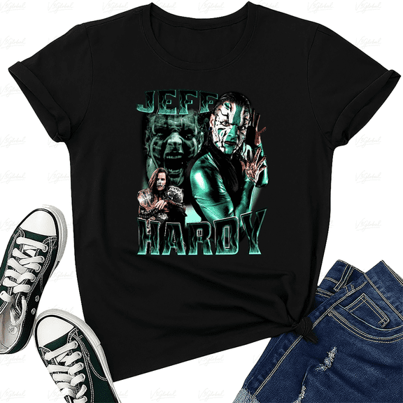 Jeff Hardy 90s Vintage Enigma Retro Wrestling Fan Unisex T-Shirt V12114, up to size 5XL