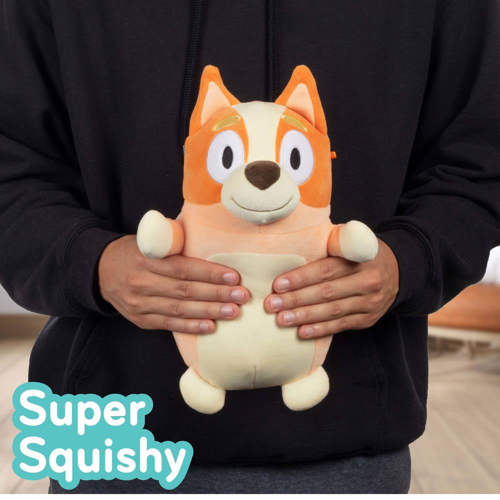 Squishmallows Original Bluey 10-Inch Bingo Character HugMees - Collectible Soft & Squishy Stuffed Dog Animal Toy - Official 2026 Bluey Jazwares Plush - Great Gift for Kids, Girls & Boys