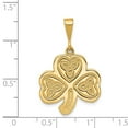 thumbnail image 4 of FB Jewels 14K Yellow Gold Trinity Clover Pendant, 4 of 4