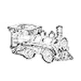 thumbnail image 3 of Godinger Votive Candle Holder Holiday Crystal Train Engine, 3 of 3