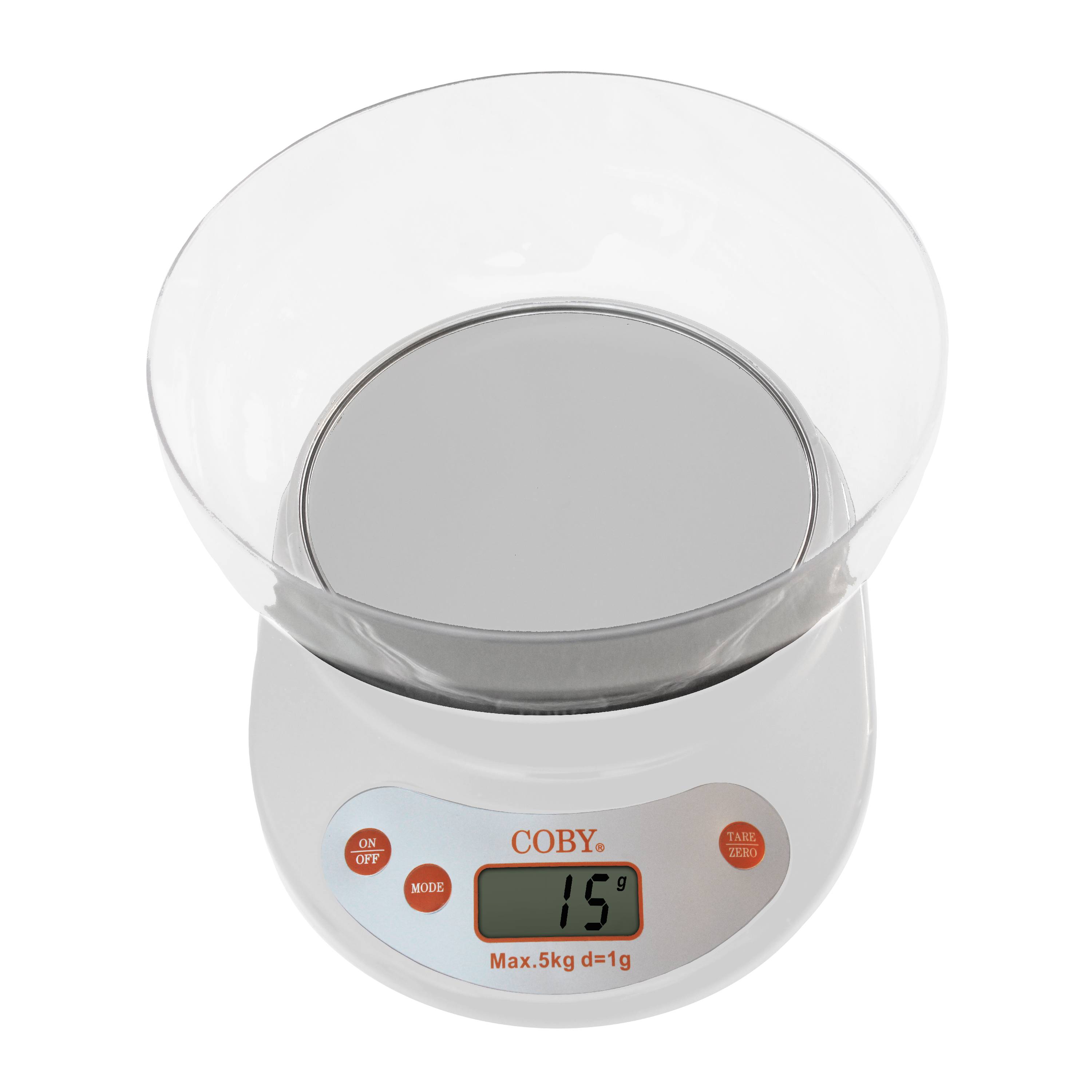 Coby Cks-440 Digital Scale /& Bowl Black