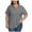 Gray, variant on XuJwPNcy Plus Size Shirts for Women Short Sleeve Workout Tennis Shirts V Neck Loose Tennis Shirts Athletic Gym Tops