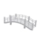thumbnail image 3 of Puente en miniatura a escala 1/12, juguete para niños, figura multifunción, decoración de jardín, 8x3x24cm, 3 of 8