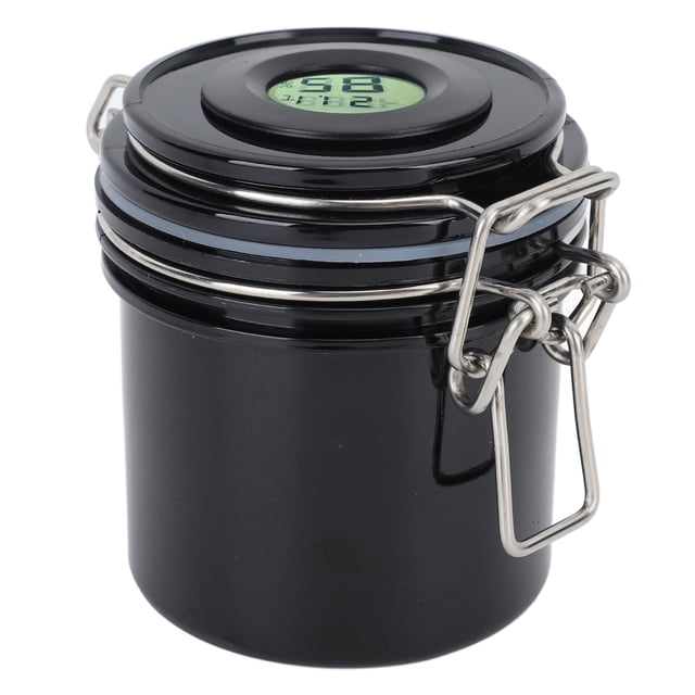 Pot de Rangement pour Colle à Cils 250ml avec Hygromètre - Durée de Vie Prolongée, Colle à Ongles et Essentiel pour la Boutique de Cils