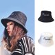 thumbnail image 5 of Qarigey Mujeres Hombres Sombrero De Pescador Carta De Verano Algodón Sol Al Aire Libre Cabo Moda Acceso Sombreros, 5 of 6