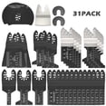thumbnail image 1 of ODOMY 32pcs Saw Blade Mix Oscillating Multi Tools fits PERFORMAX ROCKWELL, 1 of 11