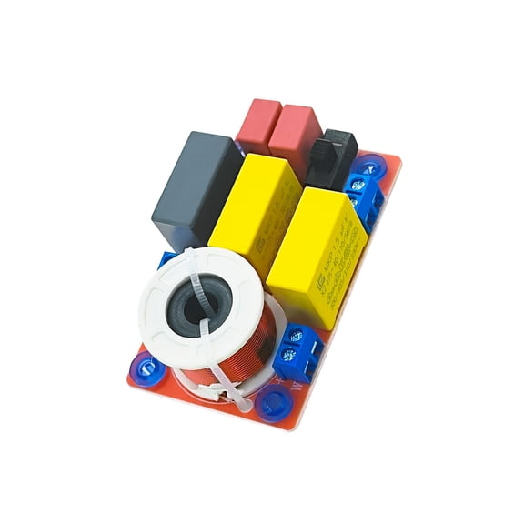 100W 2 Way Loudspeaker Frequency Divider Crossover Car Sound Crossover Filter Frequency Distributor for Home Loudspeaker
