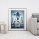 thumbnail image 3 of Cuadros Decorativos 11CT impreso completo punto de cruz DIY nave espacial Robot pintura a mano decoración de la habitación 40x50cm Ehuebsd Nuevos Originales, 3 of 8