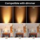 thumbnail image 4 of Pack Of 8 Halogen Bulbs Gu5.3 Mr16 35w 12v Dimmable - Warm White 2800k, 400 Lumens, Glass Cover Fi p20241204..1207, 4 of 5