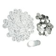 thumbnail image 1 of Alfileres de Botón en Para Insignias, 100 Juegos de Suministros para Hacer Insignias de Bricolaje a Prueba de Herrumbre, Material PlásStico de Hojalata, Pezas Duraderas para, 1 of 7
