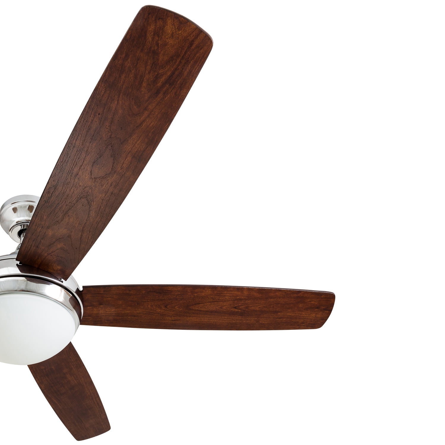 Prominence Home Ashby 52'' Chrome Contemporary Tri Mount Indoor Ceiling Fan