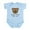 Sky Blue, variant on CafePress - Daddy's Little Bear Cub Infant Bodysuit - Baby Light Bodysuit, Size Newborn - 24 Months