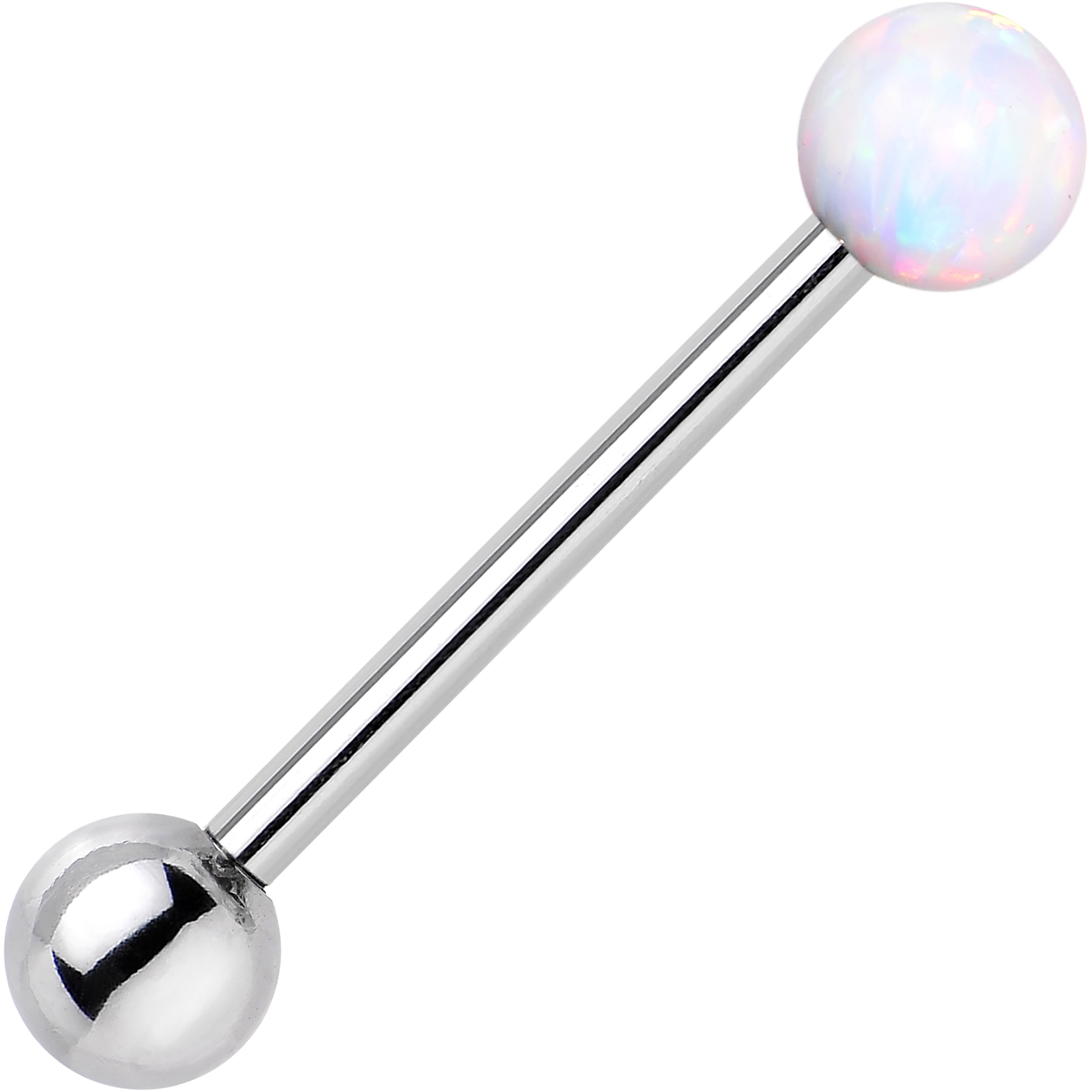 Body Candy Body Candy Stainless Steel White Synthetic