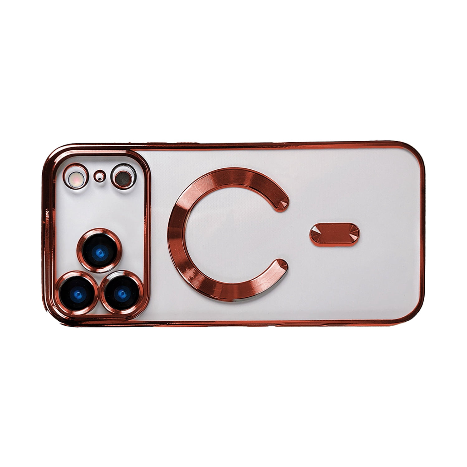 Radiant Clear Case with MagSafe for iPhone 17 Pro Max - Red