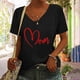 thumbnail image 2 of Camiseta sin mangas con cuello en V y estampado informal elegante para mujer OAVQHLG3B Store  lin121212, 2 of 5