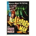 thumbnail image 2 of Hollywood Photo Archive 17x24 Black Ornate Wood Framed with Double Matting Museum Art Print Titled - The Leopard Man, 2 of 4