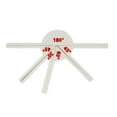 thumbnail image 2 of Office Cabinet Under $10 Mathematics Teaching Angle Measuring Instruments Geometric Angle Display Tools Plastic Materials Angle Recognition Teaching Suitable For Learning (30 45 45, 2 of 6