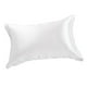 thumbnail image 3 of funda de almohada de para cabello y piel, de almohada 1 paquete de tamaño Queen (19x29 pulgadas)- de almohada Blanco Macarena funda de almohada de seda, 3 of 8