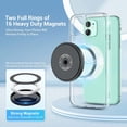 thumbnail image 3 of shiyou-Magnetic Tripod Mount fits Tripod Magic Arm and More with 1/4"-20 Thread Screw Device Compatible with Phone 16 15 14 Plus 13 12 Pro Max Mini & Magnetic CaseMagnetic Ring Included for More Phon, 3 of 4