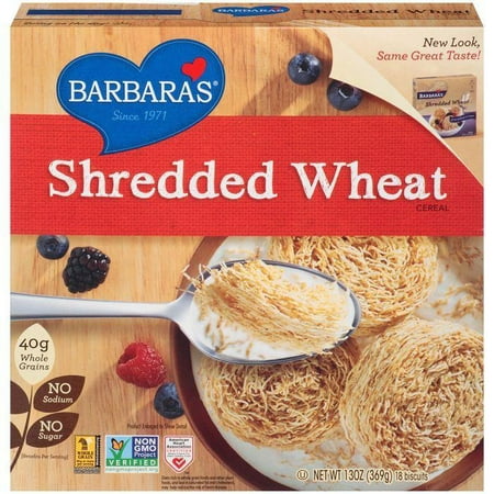 Shredded Wheat Cereal 13 oz (Pack of 6)