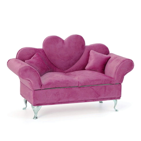 Necvior Cute Sofa Shape Jewelry Box Beautiful for Case Fashion Jewelleries Storage Showc