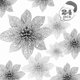 thumbnail image 1 of Christmas Flowers, 24 Glitter Christmas Flowers, Hollow Glitter Christmas Flower, Poinsettia Christmas Tree Artificial Flowers Decor Ornament, Decorat, 1 of 5