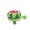 Watermelon design, variant on Bike Bell for Kids – Cute Strawberry Design – Fits Handlebar 0.8” to 0.9” (2–2.3cm) – Loud Clear Ring for Mountain Bike, BMX & Toddler Bike – Safe Bicycle Accessory for Boys & Girls