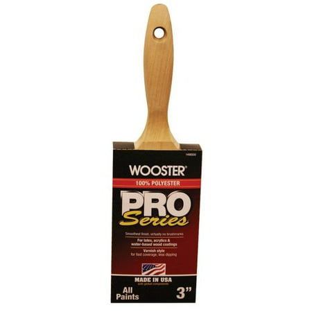 Wooster 3408-3 Pro Poly Varnish Handle Paint Brush, (Best Brush For Varnish)