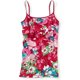 thumbnail image 1 of Camiseta Sin mangas Aeropostale con sujetador incorporado estampado Floral para mujer rojo mediano, 1 of 1