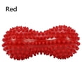 thumbnail image 5 of Pelota de lacrosse de masaje de maní doble, pelota de terapia con púas para aliviar la liberación muscular de los hombros, la espalda y las piernas, masaje de tejido profundo, 5 of 5