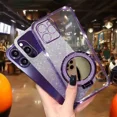thumbnail image 2 of Funda For iPhone 16 Pro Max Plus Espejo De Polvo Flash, 2 of 8