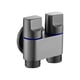 thumbnail image 1 of onlyliua ¡ Ofertas Del Día Liquidación Prime! Válvulas de Salida de Interruptores Dobles Grifo de Ducha de Bidé de Inodoro 2 Vías Accesorios de Baño Válvulas de Ángulo de Salida, 1 of 2