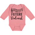 thumbnail image 3 of Inktastic Future Violin Player Violinist Boys or Girls Long Sleeve Baby Bodysuit, 3 of 5
