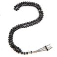 thumbnail image 1 of 8mm 99 Beads Crystal Prayer Beads Tasbih Tasbeeh Masbaha Bracelet Islamic Muslim, 1 of 5