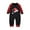 Black-Baby, variant on Odeerbi Christmas Pajamas for Family Holiday Plaid Long Sleeve Family Christmas Pajamas Matching Sets Dad Plaid Print Tops Pants Set Loungewear Two-Piece Sleepwear Xmas PJs Set Black