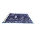 thumbnail image 2 of Ahgly Company Machine Washable Indoor Rectangle Persian Blue Traditional Area Rugs, 3' x 5', 2 of 4