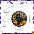 thumbnail image 3 of 8.9 Inches Halloween/Autumn-themed Puzzle Suncatcher, DIY Acrylic Stained Glass Style Window Hanging Decor, Sun Catcher Puzzle Gift for Women, Mom, Grandma, Wife, Garden Lovers, 3 of 9