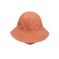 thumbnail image 4 of Tosmy Toddler Bucket Hat Solid Color Cap Boys Hat Baby Sun Hat Kids Beach Hats Wide Brim Outdoor Play For Boy And Girl Fashion For S, 4 of 4