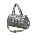 thumbnail image 3 of Bolso de hombro para mujer, elegante bolso cruzado para ir de compras, a la calle, para viajes de negocios Gris, 3 of 8