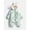 BAMBI, variant on Baby Girls Printed Pram with Hood, Size 0/3M-6/9M