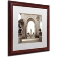 thumbnail image 2 of Trademark Fine Art "Giardini Italiano VIII" Canvas Art by Alan Blaustein, White Matte, Wood Frame, 2 of 4