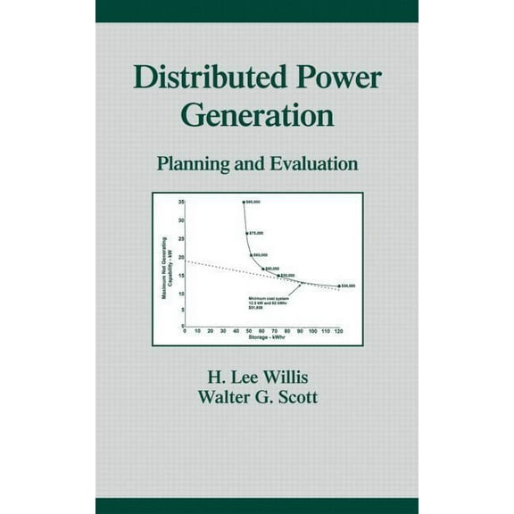 Power Engineering (Willis) Distributed Power Generation: Planning and Evaluation, (Hardcover)