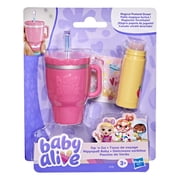 Baby Alive Sip n Go Accessory Set, Toy Baby Doll Accessories for Girls & Boys 3+
