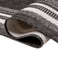 thumbnail image 4 of JONATHAN Y TSN210B-3 Lido Traditional Casual Pinstripe Border Dark Gray/Ivory 3 ft. x 5 ft. Indoor/Outdoor Area Rug, 4 of 10